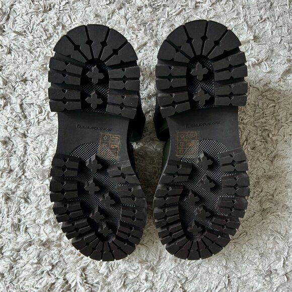 NWOT Alexander Wang Green Carter Cage Sandals - Picture 5 of 6